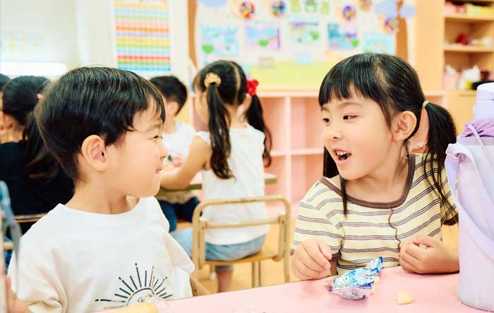 夕方の預かり保育を利用する子どもたち