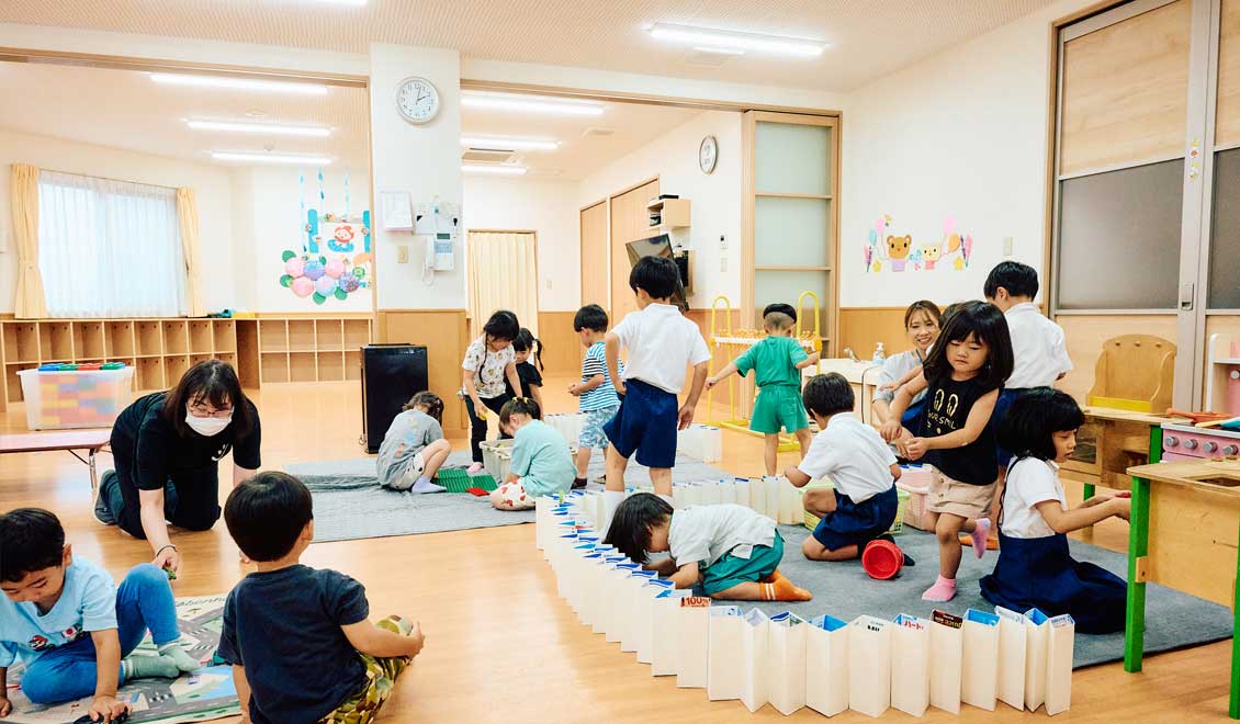 預かり保育の様子