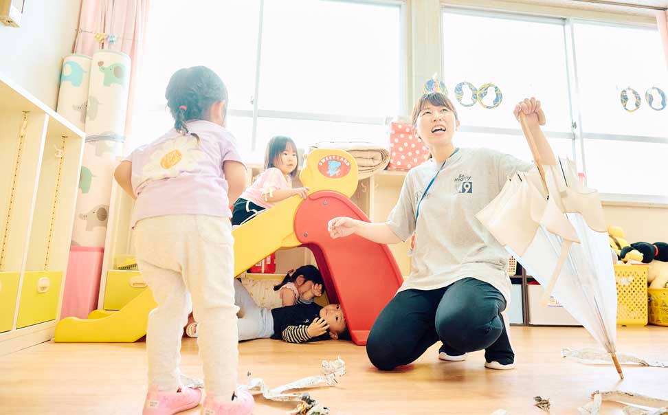満3歳児クラスで過ごす子ども