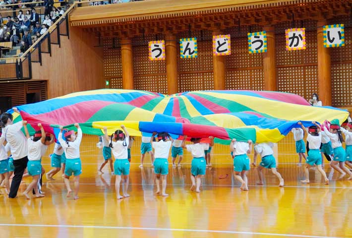 運動会のダミー写真