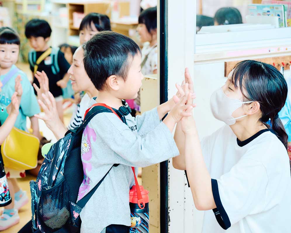 先生と子どもたち